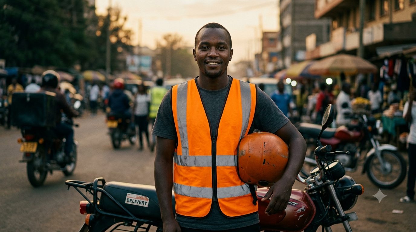 Mahdi Bikes rider portrait